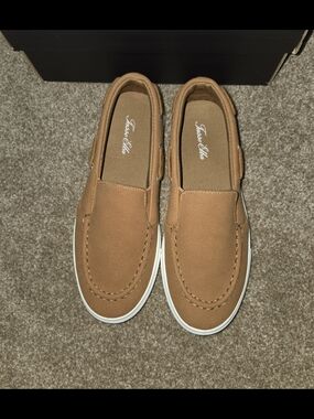 Tasso Elba Kids Brown Slip-On Casual Shoes